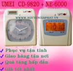 Máy Chấm Công Thẻ Giấy Umei  Umei Ne-5000, Umei Ne-6000, Umei Cd-9820  Liên Hệ Ngay Để Có Giá Tốt Nhất. Thu Hiền 0906.033.891---083.9168897