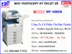 Bán Máy Photocopy Ricoh Mp 4000B | Ricoh Aficio  Mp 4000B Giá Rẻ | Tân Đại Thành Corp