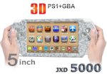Psp Jxd 5000 | Máy Chơi Game 3D | Nghe Nhạc Xem Phim Hd | Màn Hình 5Inchs Rộng Lớn, Tặng Đĩa Game Đi Kèm