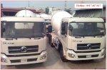 Bán Xe Ben, Trộn Bê Tông Dongfeng Trung Quốc Trả Góp, Trả Thẳng, Giao Ngay