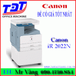 Canon Ir 2022N-Máy Photocopy Kts Canon Ir 2022N Copy-In-Scan Mạng Phù Hợp Cho Văn Phòng