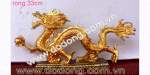 Tượng Rồng Phong Thuỷ Mạ Vàng 9999,Tượng Rồng Mạ Vàng 9999