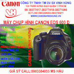 Canon Eos 600D Mới(Canon Uỷ Quyền Chính Thức)