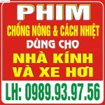 Phim Phản Quang Dán Cửa Kính Chắn Nắng