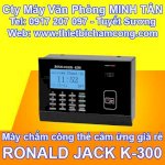 Máy Chấm Công Thẻ Cảm Ứng - Ronald Jack - K 300- S 300