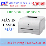 Tân Đại Thành - Máy In Laser Màu Khổ A4 Canon Lbp 5050/ Lbp 5050N Giá Rẻ !!!