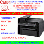 Máy Photocopy  In Đa Chức Năng Mf 4412, D520, 4450, 4550 (Canon Uỷ Quyền Chính Thức)