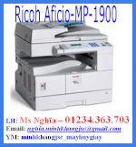 Ricoh 1900, Ricoh Aficio Mp 1900 Giá Cực Rẻ, Chính Hãng. Hậu Mãi Chu Đáo Nhất, Bảo Trì Tận Nơi Miễn Phí Vĩnh Viễn. Cty Minh Khang Phân Phối Máy Ricoh 1900.