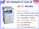 Máy Văn Phòng - Photocopy Ricoh Mp 2500 Hàng Chính Hãng , Ricoh Aficio Mp 2500 Giá Tốt