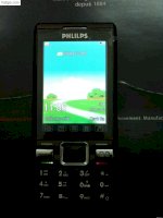Dien Thoai Pin Lau Philips X5 Pin Khủng,Giá Rẻ Pin Lâu Nhất Hiện Nay