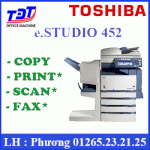 Máy Photocopy Toshiba 452 Mới 92% Tốc Độ Cao, Hỗ Trợ In, Scan Mạng & Fax, Bảo Hành Tận Nơi.