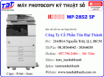 Cung Cấp Máy Photocopy Kỹ Thuật Số Ricoh Mp 2852 Sp / Ricoh Mp-2852-Sp