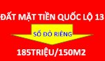 Ban Dat My Phuoc Gia Goc, Dat Nen My Phuoc 185Tr/150M2, Sổ Đỏ Riêng