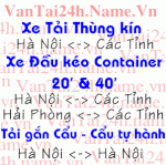 Dịch Vụ Vận Tải Hàng Hóa Nội Địa - Vantai24H.name.vn