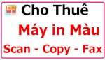 Cho Thuê Máy In Màu Văn Phòng - In Wifi - Scan - Copy - Pc Fax Giá Tốt Nhất Hcm