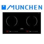 Bếp Từ Đôi Munchen Mt5 Nhập Khẩu 100% Linh Kiện Germany | Bếp 2 Từ Munchen Mt5 Khuyến Mãi | Bep Tu Munchen Mt5