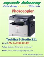Máy Photocopy Toshiba E-Studio 211, Toshiba 211 Giá Rẻ, Giao Hàng Miễn Phí.