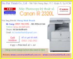 Giảm Giá Đặc Biệt Máy Photocopy Canon Ir 2320L / Canon Ir 2320L