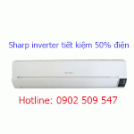 Máy Lạnh Sharp Inverter 1Hp - 1.5Hp...sử Dụng Gas R410A Chính Hãng Thailan