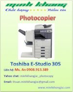 Máy Photocopy Toshiba E-Studio 305, Máy Photocopy Giá Rẻ, Giao Hàng Miễn Phí.
