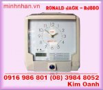 Ronald Jack 880 - Máy Chấm Công Thẻ Giấy - Đầu In Cực Bền - Kim Oanh 0916-986801