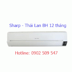Máy Lạnh Sharp 1Hp - 1.5Hp - 2Hp Làm Lạnh Nhanh, Diệt Khuẩn, Khử Mùi