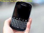 Fpt Shop Bán Trả Góp Blackberry Bold 9900 Black - Mỏng Nhất Dòng Blackberry, Hàng Chính Hãng | Trả Góp Điện Thoại Blackberry
