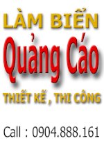 Làm Biển Quảng Cáo, Lam Bien Quang Cao, Thi Công Tấm Ốp Nhôm Aluminium, Thi Cong Tam Op Nhom Aluminium