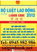 Bo Luat Lao Dong 2012 Anh - Việt
