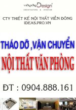 Nhận Tháo Dỡ Vận Chuyển Văn Phòng, Thao Do Van Chuyen Noi That Van Phong