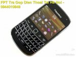 Fpt Toàn Quốc Bán Trả Góp Blackberry Bold 9900 Black - Mỏng Nhất Dòng Blackberry, Hàng Chính Hãng | Trả Góp Blackberry Chính Hãng