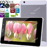 Máy Tính Bảng Onn M2 Ips  Chip Allwinner Many Core A10 1.5 Ghz - Ram Ddr3 1Gb - Android 4.0.3 - Ips 7Inch * 1024X600 - Hàng Chính Hãng, Bảo Hành 1 Năm