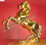 Ngựa Đồng Mạ Vàng 9999