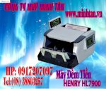 Máy Đếm Tiền Công Nghệ Đức Henry Hl 7900 Đếm Phát Hiện Tiền Giả Polyme