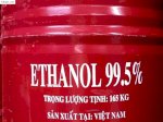 Bán Sỉ Cồn Ethanol (C2H5Oh), Cồn Tinh Khiết, Cồn Tiêu Chuẩn Mỹ Phẩm, Thực Phẩm, Cồn Pha Xăng Sinh Học E5 - E10