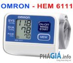 Máy Đo Huyết Áp Cổ Tay Omron Hem-6111