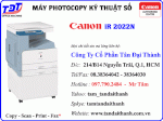 Photocopy Canon Ir-2022N : Copy -Print Network - Scan Network Giá Ưu Đãi
