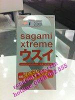Bao Cao Su Sagami Xtreme Superthin (Siêu Mỏng) Hộp 2 Cái