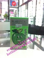 Bao Cao Su Romantic Green Apple (Siêu Mỏng Hương Táo) - Hộp 12 Cái