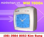 Máy Chấm Công Thẻ Giấy Wse 7500A Và Wse 7500D Tặng Kẻm 500 Thẻ Chấm Công-Lh Kim Sung 0916 986 800-08.3984 8053