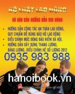 Bán Sách Bộ Luật Lao Động Song Ngữ Anh Việt Năm 2012