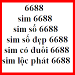 Sim Đẹp Có Đuôi 6688, Sim 6688, Sim Lộc Phát 6688