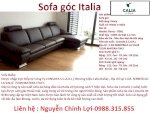Sofa Nhập Khẩu Chính Hãng Từ Malaysia-Italia