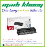 Minh Khang (08) 6266.4567 Bán Khuyến Mãi Máy Photocopy, Máy In,Cung Cấp Các Loại Drum, Gạc, Mực Photocopy, Mực In:mực In Canon Cartridge 312, Mực Canon 312: Mực Máy In Canon Lbp 3050