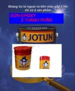Sơn Epoxy Jotun Penguard Topcoat Sơn  Hai Thành Phần Gốc Epoxy Polyamide