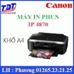 Máy In Phun Canon Ip4870 Đảo Mặt Tự Động, Giá Cực Rẻ !!!