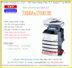 Máy Photocopy Toshiba E-Studio 280, Máy Photocopy Toshiba 280 Cũ Chính Hãng Còn Mới Giá Cực Rẻ, Giao Hàng Lắp Đặt Bảo Hành Tận Nơi, Vui Lòng Lh Ms Tho 093 60 64 679