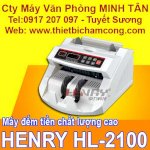 Máy Đềm Tiền Henry Hl- Cashta 3900Uv-  Khuyến Mãi Tăng Bộ Lịch Xuân