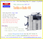 Máy Photocopy Toshiba E-Studio 456, Photocopy Toshiba 456 Copy 2 Mặt Giá Sỉ Giá Lẻ Tốt Nhất Giao Hàng Tận Nơi