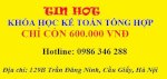 Khóa Học Kế Toán Tổng Hợp Chỉ Còn 600.000 Vnd